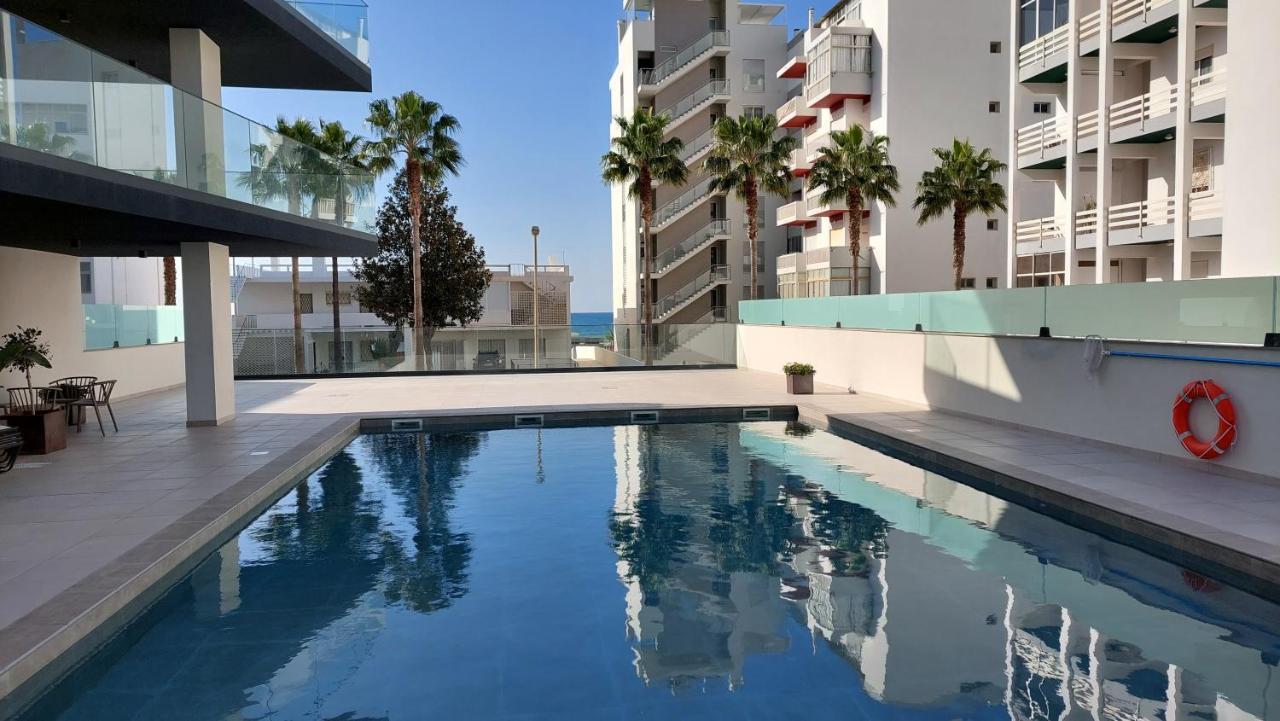 Apartamento Meerblick Quarteira Esterno foto